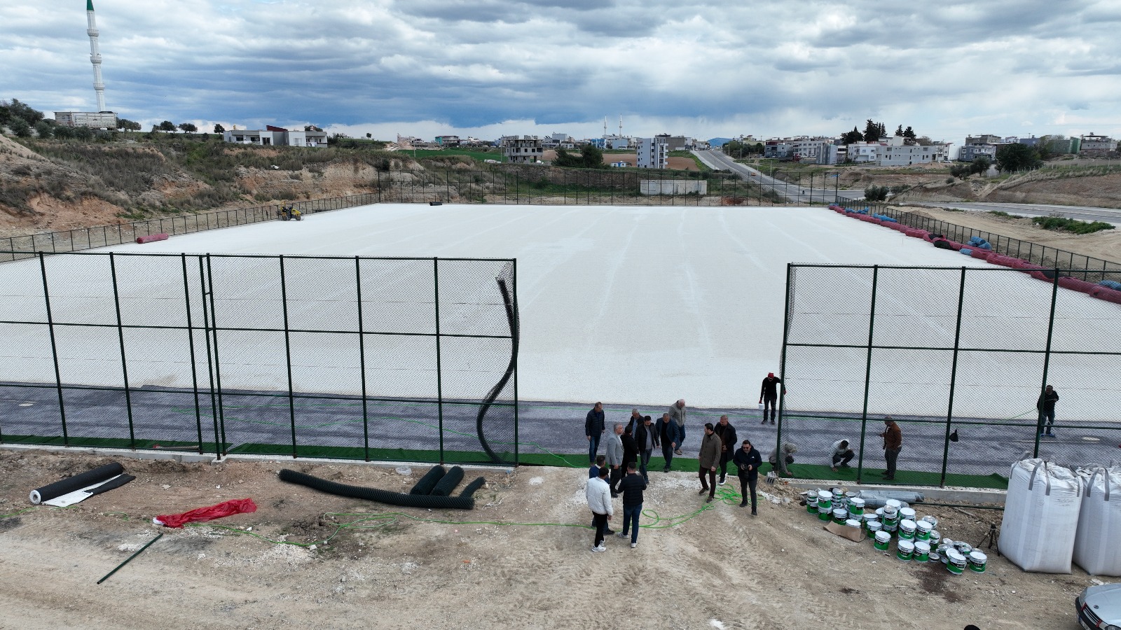 Sarıçam Belediyesi Fifa Standartlarına Uygun Futbol Sahası3
